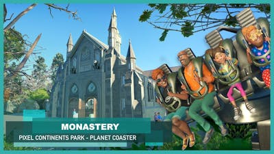 Monastery ⛪️🕷🪦 [Re-motion | Dark Ride] | Planet Coaster