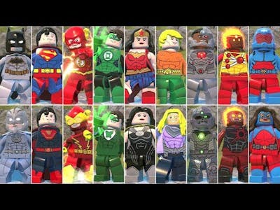 Justice League Vs. The Crime Syndicate in LEGO DC Super-Villains (Comparison)