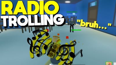 BLASTING THE RADIO In Battle Royale Strucid... (Roblox Fortnite)
