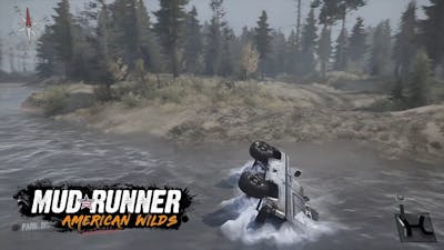 SpinTires: MudRunner ⚒ American Wilds Edition 🦅 PlayStation 4
