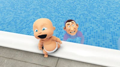 Baby DROWNS Daddy! (whos your daddy)