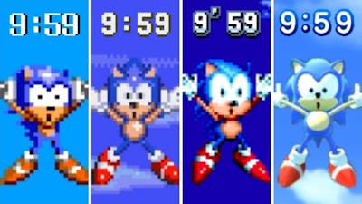 Evolution of Time Over in Sonic Games (1991-2022)
