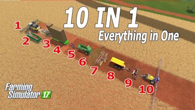Farming Simulator 17| The Crazy Farmer Series Continues!!! 10 in 1 - Funny Farmer 😁😁😀