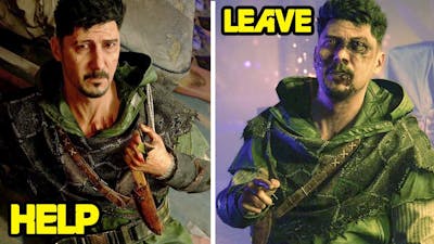 What Happens If You Help Hakon VS Leave Him To Die -All Choices- DYING LIGHT 2