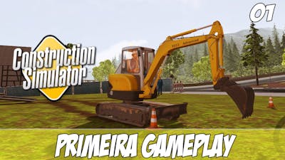 ConstructionSimulator 2015 - Primeira Gameplay PT-BR