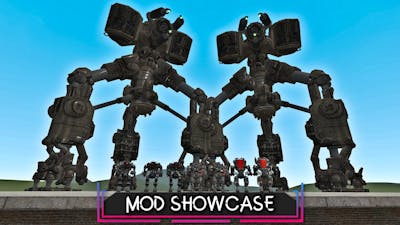 This Mech Is GIGANTIC ( Wolfenstein New Order SNPCs ) | Gmod Showcase