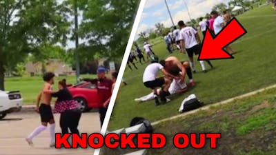 Guy Gets KNOCKED OUT In Crazy Soccer Fight