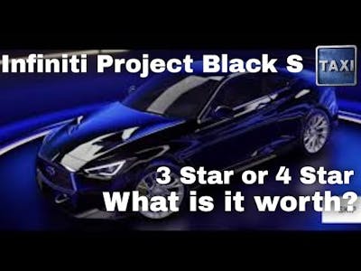 Asphalt 9 - Made the Infiniti Project Black S 3☆ - Why I&#39;m not trying for 4☆ - But I will Paint it!