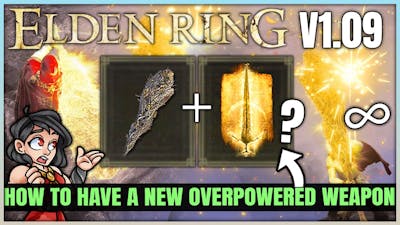 The 1.09 Best Weapon Actually BREAKS the Game - Best OP Great Club Faith Build - Elden Ring!