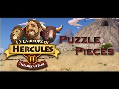 12 Labours of Hercules II The Cretan Bull Puzzle Pieces