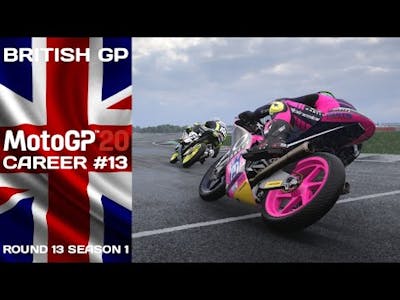 MotoGP 20 | British GP | Career Mode | Round 13 Season 1.