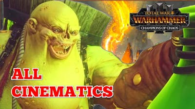 All Cinematics for Festus the Leechlord. Total War Warhammer 3