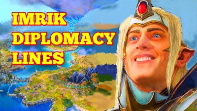 Imrik Diplomacy Lines. Total War Warhammer 2