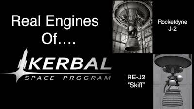The Real Rocket Engines Of Kerbal Space Program: Making History