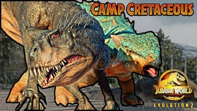 Jurassic World Evolution 2 Camp Cretaceous Dinosaur Pack 🌍 SCORPIUS REX, BUMPY