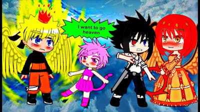 ⚠️ Angel Check ❗️Or Heaven game ✨ | Naruto Meme | Different? | Gacha Club