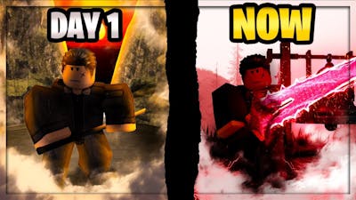 How I Played ROBLOX ZO SAMURAI Then VS Now... (1 Year)
