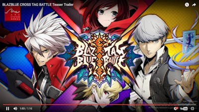 BlazBlue Cross Tag Battle Teaser Trailer Reaction and Discussion