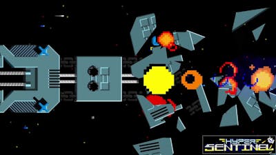 A quick look at Hyper Sentinel, a retro-arcade style shooter on PSN