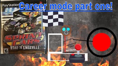Sprint Cars Road to Knoxville (Beating and banging) Career mode part 1