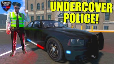 UNMARKED POLICE CHARGER - FL POLICE UPDATE FLASHING LIGHTS GAME