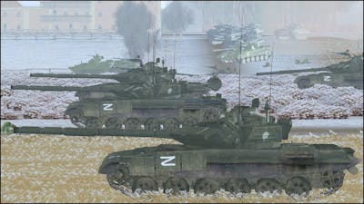 KYIV ASSAULT - UKRAINE JAVELIN vs T-72 SIMULATION