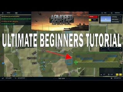 The Ultimate Beginners Tutorial Armored Brigade! | EP. 01 Spotting and LOS
