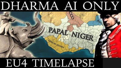 EU4 Timelapse: Dharma DLC AI Only
