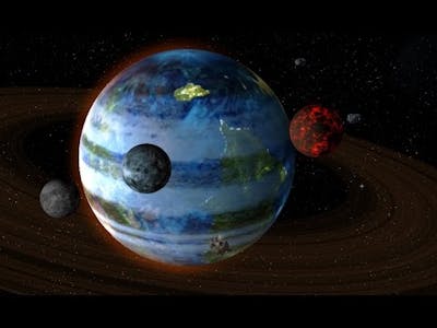 Creation of a habitable planet (universe sandbox 2)