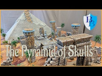 How to Build an Egyptian Pyramid and Desert Scatter Terrain for D&amp;D
