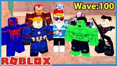 Roblox Tower Defense But With SuperHeroes