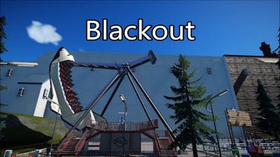 Planet Coaster - Blackout (Mystery Mountain Flat Ride)
