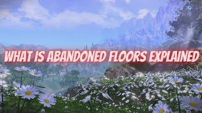 Sword Art Online Alicization Lycoris What Is The Abandoned Floors Explained