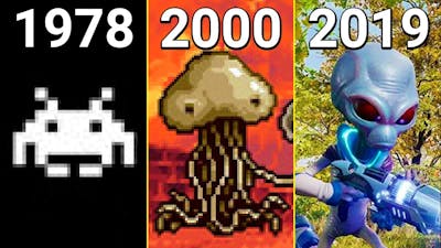 Evolution of Aliens in Games 1978-2020