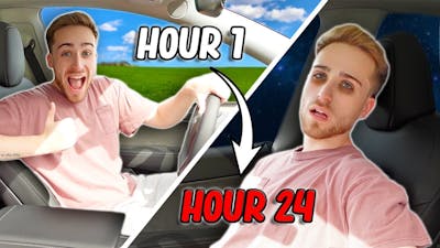 I LIVED IN MY TESLA FOR 24 HOURS