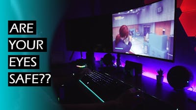 Is Gaming With Lights Off SAFE for Your Eyes?