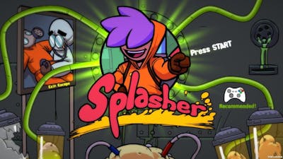 Splasher Game Play Walkthrough / Playthrough