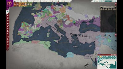 Imperator Rome: Roman Empire World Conquest Time Lapse