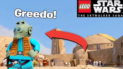 How To Unlock Greedo In LEGO Star Wars: The Skywalker Saga! + Gameplay
