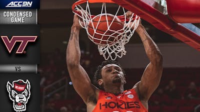 Virginia Tech vs. NC State Condensed Game | 2021-22 ACC Men’s Basketball