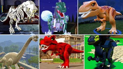 All Dinosaurs in LEGO Videogames