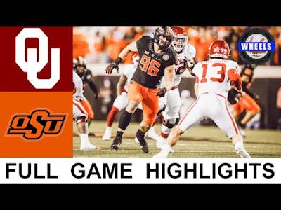#10 Oklahoma vs #7 Oklahoma State | College Football Week 13 | 2021 College Football Highlights