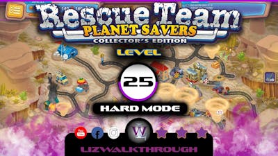 Rescue Team 11 - Level 25 Walkthrough (Planet Savers)