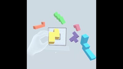 CUBISM!!! Tetris-Like Puzzle Game In VR!!! (No Controllers Required On Quest - Hand-Tracking!)