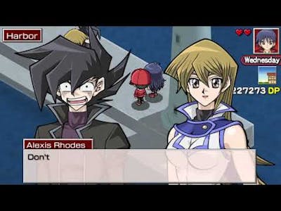 Yu-Gi-Oh! Duel Monsters GX: Tag Force 3 Story Mode Blair Flannigan Obelisk Blue #1 2nd Heart Event