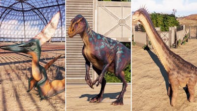 ALL DINOSAURS (Late Cretaceous Pack DLC) - Jurassic World Evolution 2