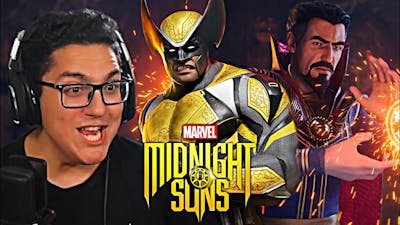 NEW MARVEL GAME! Marvels Midnight Suns - Official Trailer REACTION!