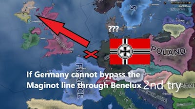 No Benelux take two but Germany has no allies - Hoi4 Timelapse