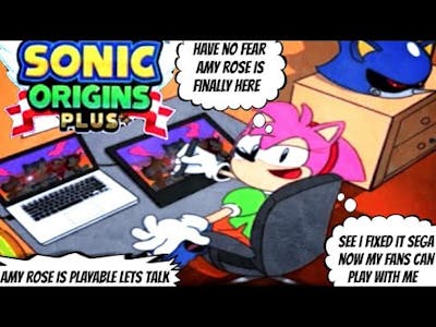 Sonic Origins Plus Amy Rose Is  Playable Lets Talk SEGA NEWS