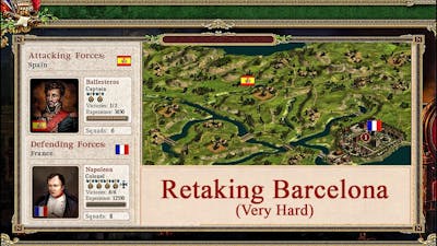 Cossacks 2  Battle for Europe - Retaking Barcelona (Very Hard)